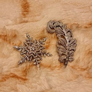 2 Beautiful Brooches